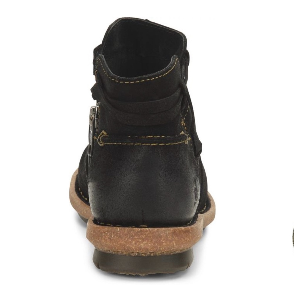 Born Black Ankle Boots - Picture 2 of 15